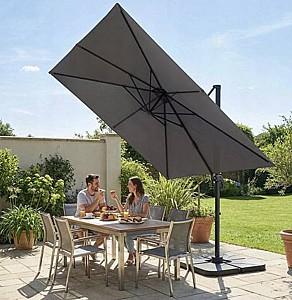 Umbrela Ekspand Roma 420cm Grey