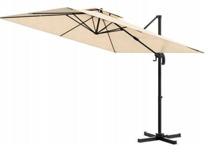 Umbrela Ekspand Roma 420cm Beige