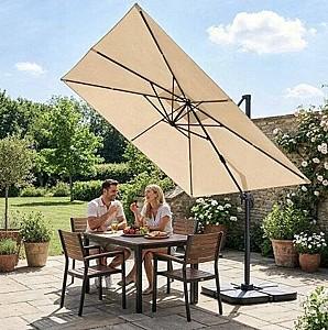 Umbrela Ekspand Roma 420cm Beige
