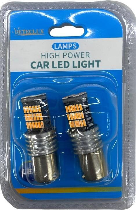 Lampa auto CATOL LUX LED P21W CANBUS YELLOW