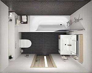 Cadă de baie VentoSpa DIONA 1800х800