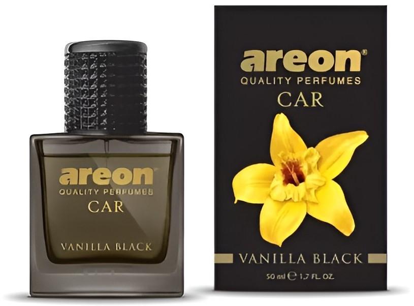 Aromatizator de aer Areon Perfume Vanilla Black Glass