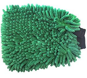 Curatare exterior auto MaxShine 1120003G Micro Chenille Wash Mitt Green