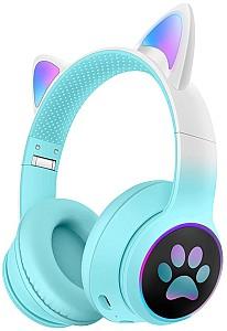 Casti Musen LK-029 Cat Ears Turqoise