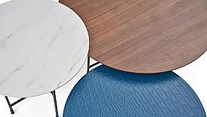 Masuta de cafea, reviste Dogtas MALEKI 51cm Turquoise (Albastru)