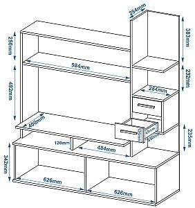 Living Pehotin Alicante Stejar Taho / Antracit