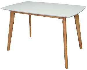 Set de masa si scaune Evelin Cooper White/Bella Beech + 4 scaune Cameroon White/Bella Beech