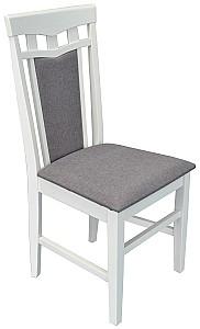 Set de masa si scaune Evelin HV-31N White + 4 scaune Deepa R White / NV-10WP Grey