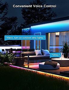 Iluminare inteligenta GOVEE RGBICWW Outdoor Strip Light Pro