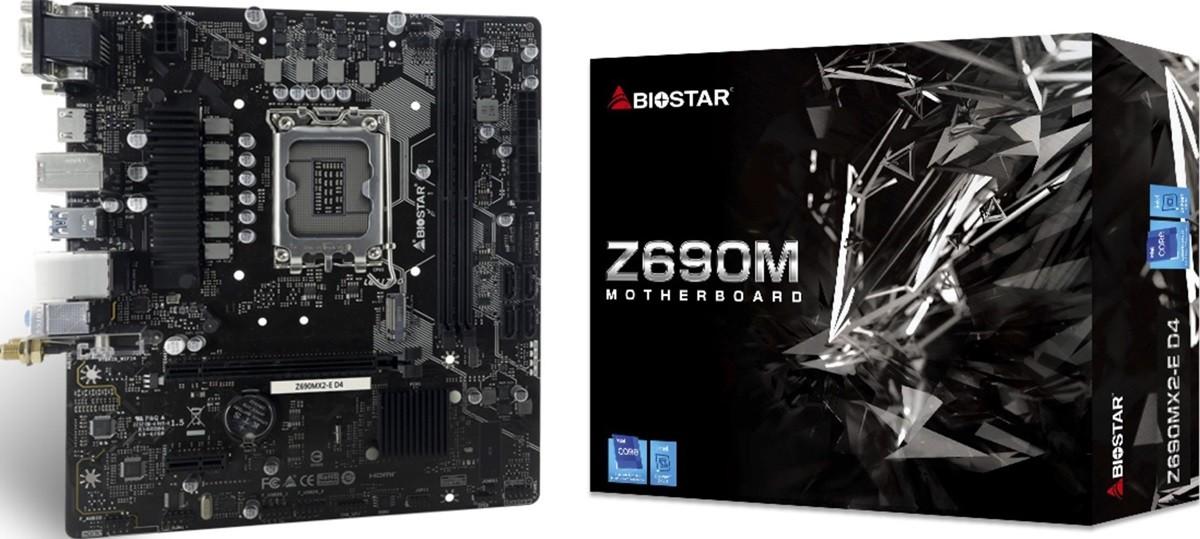 Placa de baza Biostar Z690MX2-E D4