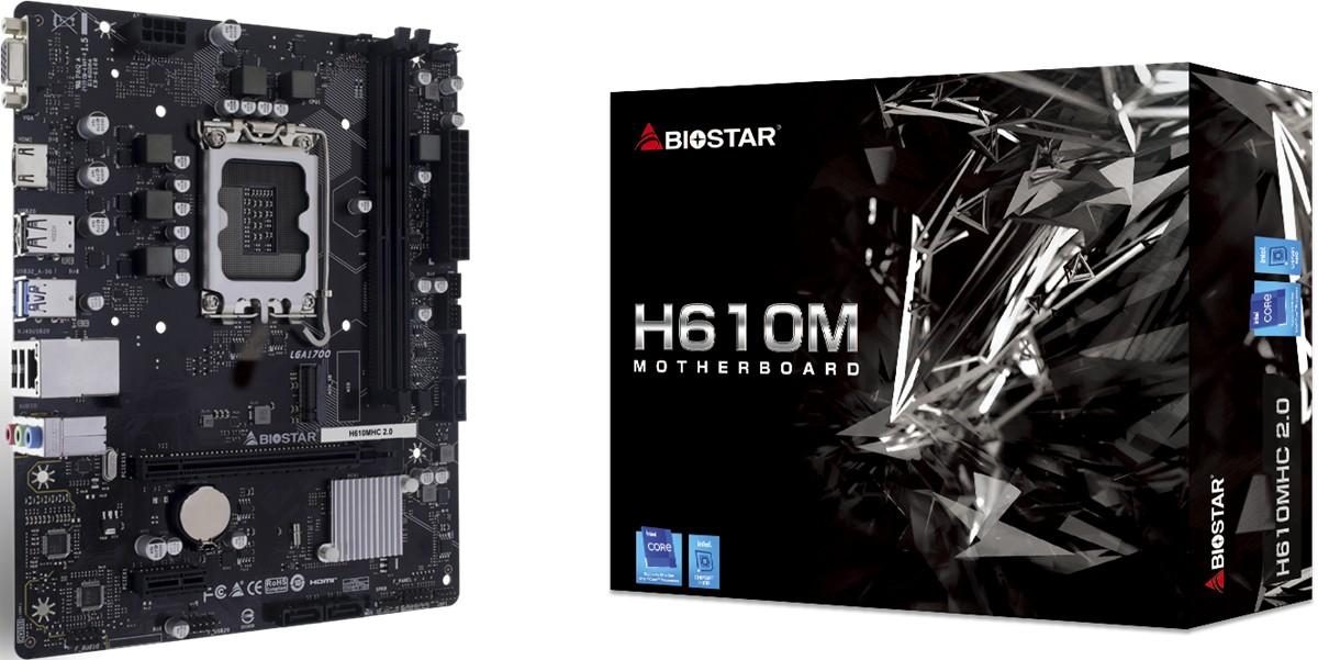 Placa de baza Biostar H610MHC 2.0