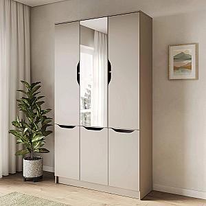 Dulap MBS 6D Lilu cu oglinda Casmir