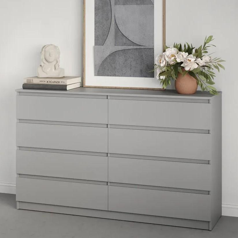 Comoda MBS Neo 8S (160x43x98 cm) Gri