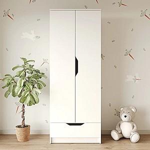 Dulap MBS Lilu 2D1S (80x50x210 cm) Alb
