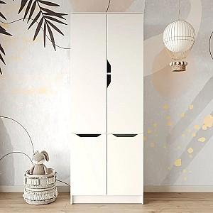 Dulap MBS Lilu 4D (80x40x210 cm) Alb