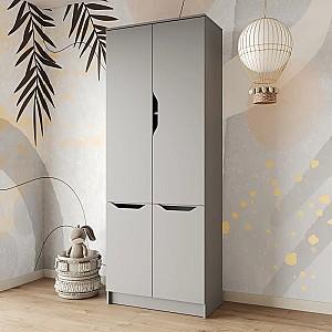 Dulap MBS Lilu 4D (80x40x210 cm) Gri