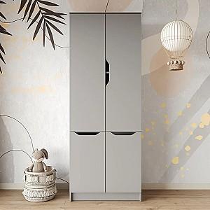 Dulap MBS Lilu 4D (80x40x210 cm) Gri