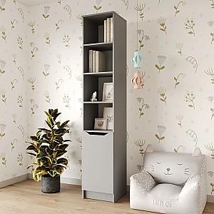 Dulap penal MBS Lilu 1D (40x40x210 cm) Gri