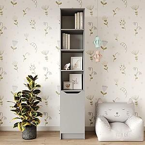 Dulap penal MBS Lilu 1D (40x40x210 cm) Gri