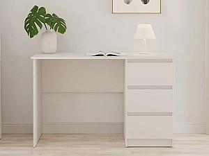Masa de birou MBS Neo SK-3 (120x60x75.5 cm) Alb
