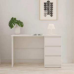 Masa de birou MBS Neo SK-3 (120x60x75.5 cm) Alb
