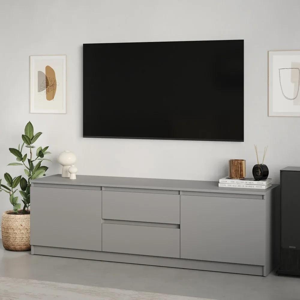Tumba pentru televizor MBS Neo 2S2D (150x43x53 cm) Gri