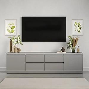 Tumba pentru televizor MBS Neo 2S2D (150x43x53 cm) Gri