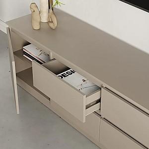 Tumba pentru televizor MBS Neo 2S2D (150x43x53 cm) Cașmir