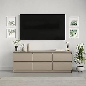Tumba pentru televizor MBS Neo 6S (150x43x53 cm) Cașmir