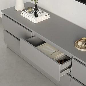 Tumba pentru televizor MBS Neo 6S (180x43x53 cm) Gri