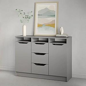 Comoda MBS 1200 Lilu (121x40x89 cm) Gri