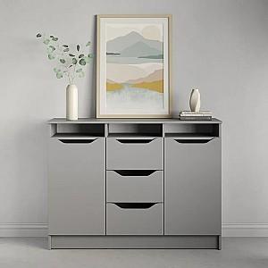 Comoda MBS 1200 Lilu (121x40x89 cm) Gri