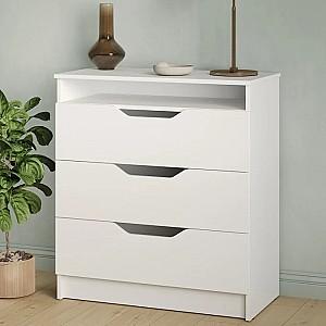Comoda MBS 800 Lilu (81x40x89 cm) Alb