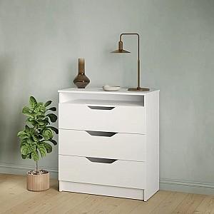 Comoda MBS 800 Lilu (81x40x89 cm) Alb