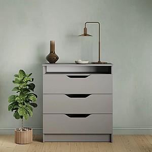 Comoda MBS 800 Lilu (81x40x89 cm) Gri