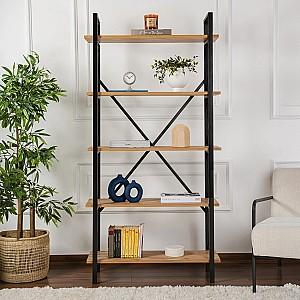Etajera Hanah Home Elysian Atlantic Pine Black