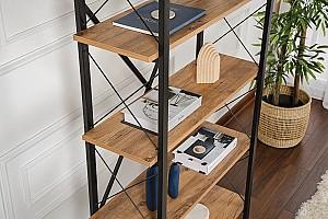 Etajera Hanah Home Elysian Atlantic Pine Black