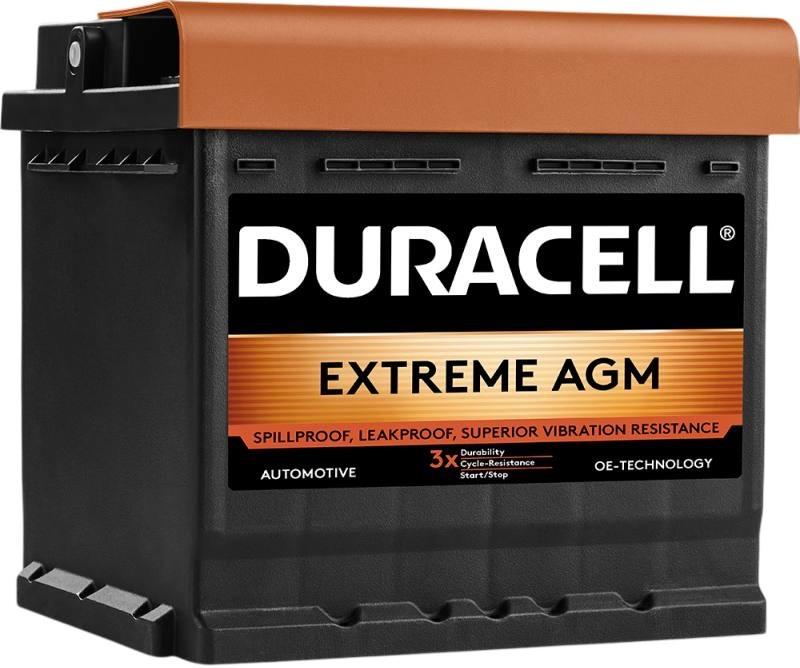 Acumulator auto Duracell DE 50 AGM