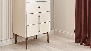 Comoda Dogtas MILENA 116cm Crem/Bronz