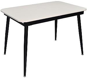 Set de masa si scaune Evelin DT 531R B + 6 scaune YTC-080 B / BLUVEL-14 (Dark Grey)