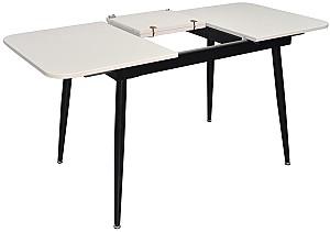 Set de masa si scaune Evelin DT 531R B + 6 scaune YTC-080 B / BLUVEL-14 (Dark Grey)