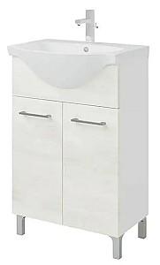 Set de mobila de baie Savini Due Due Terra 101269620 White