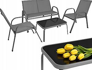 Set mobila de gradina Gardlov 27600 Grey