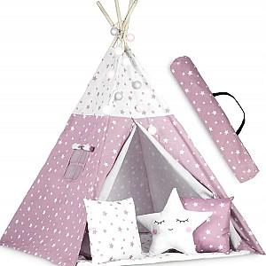 Cort pentru copii Nukido 740023 Pink/White