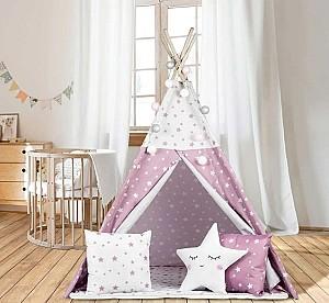 Cort pentru copii Nukido 740023 Pink/White