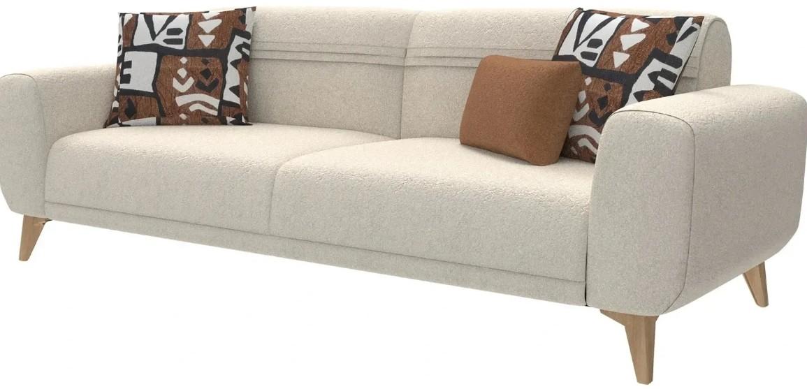 Canapea Dogtas CALMERA GK2641 (226 cm) Boucle Ivory