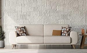 Canapea Dogtas CALMERA GK2641 (226 cm) Boucle Ivory