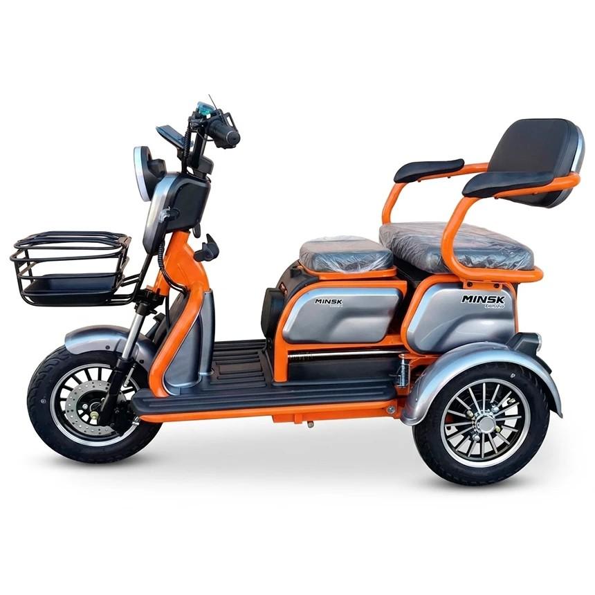 Tricicleta electrica Minsk ELECTRO TR-INV-362SOR Grey-Orange
