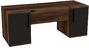 Masa de machiaj Hanah Home Mercan Light Walnut Anthracite