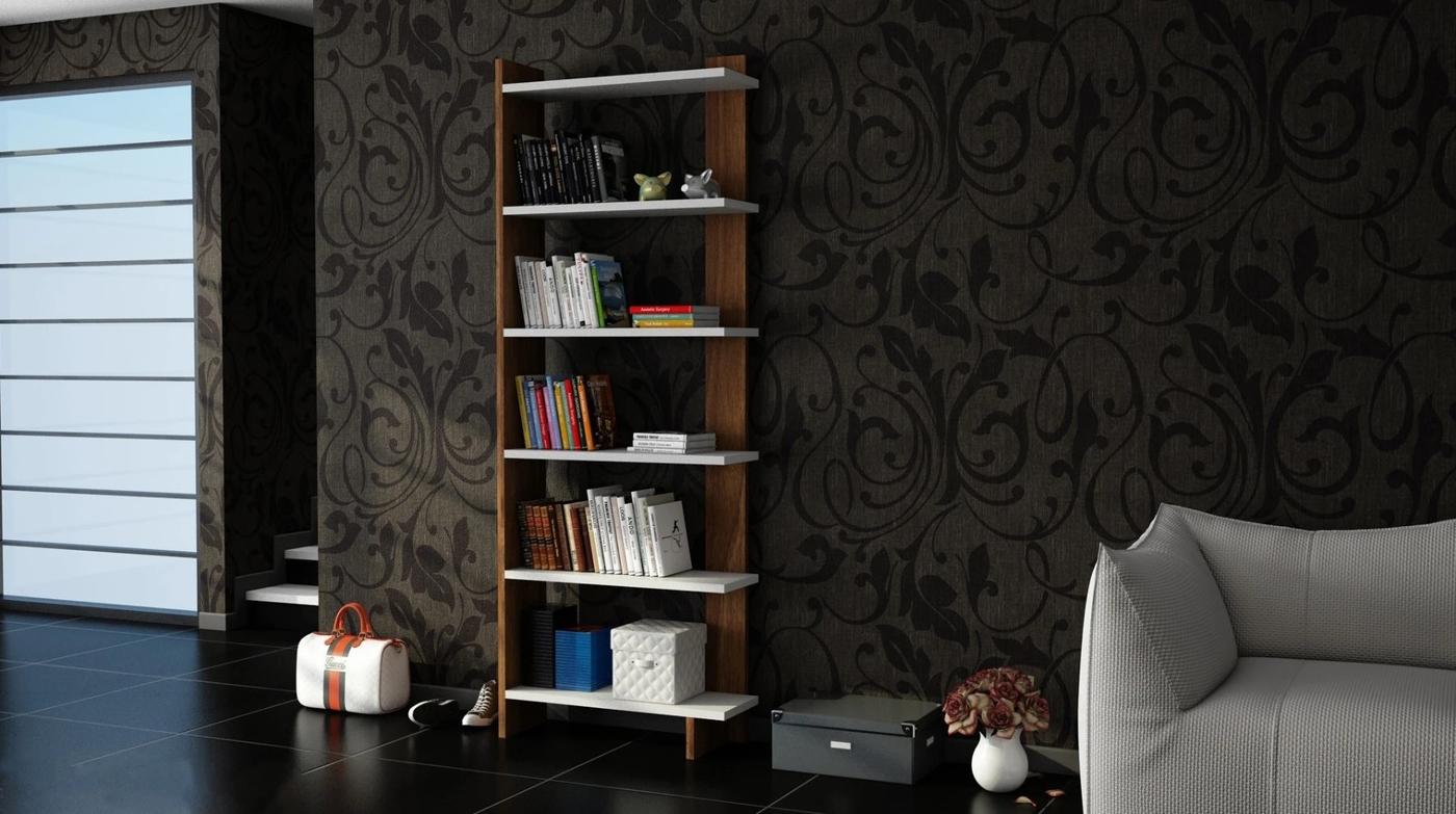 Etajera Hanah Home Order White Walnut